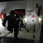 مانور تخلیه اضطراری و اطفاءحریق